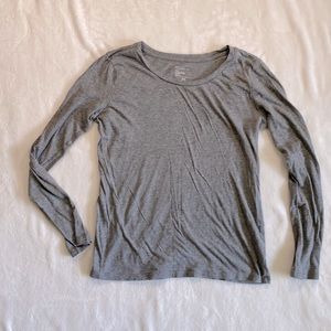 Gap "The Essentials Crew" Long Sleeve Tee, Size XS